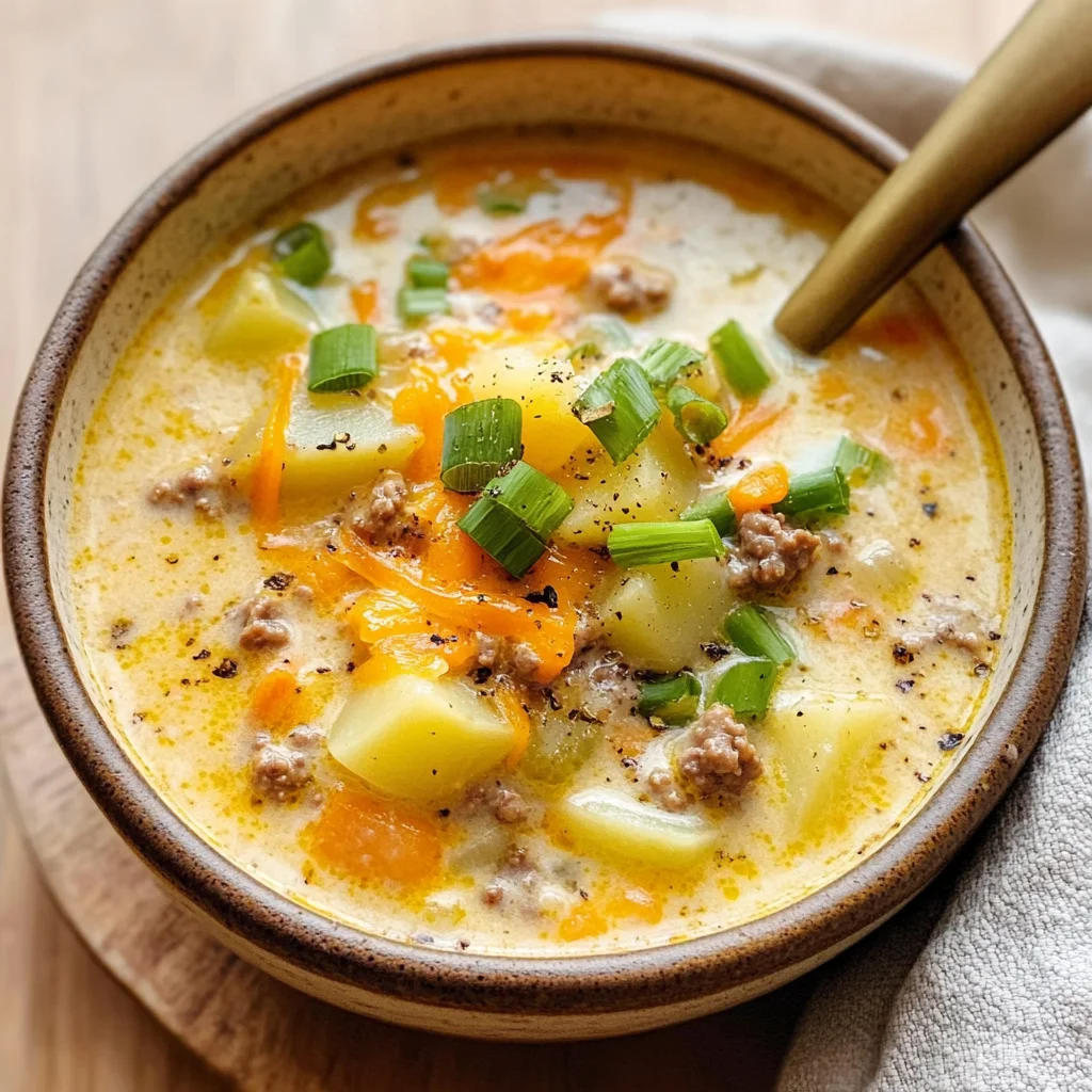 Easy Cheeseburger Soup: The Ultimate Comfort Food Recipe