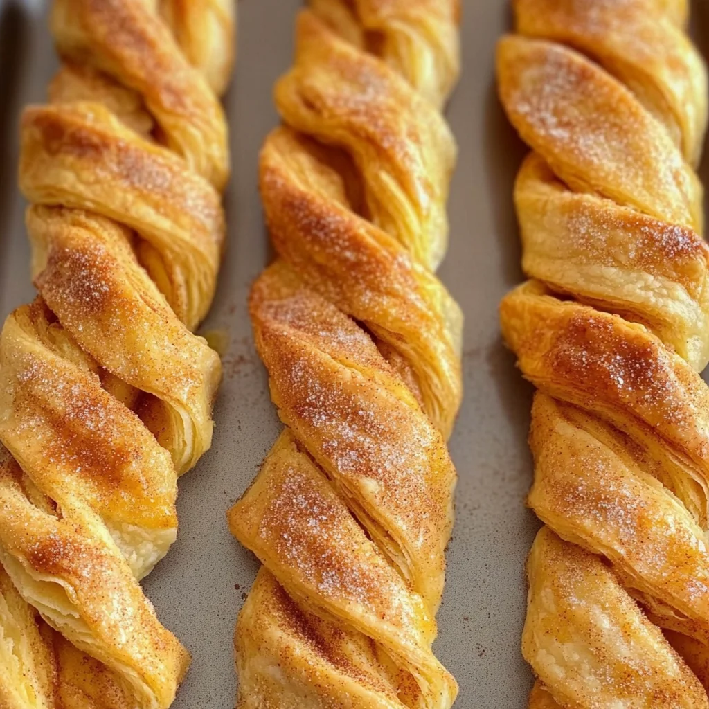 Easy Pumpkin Pie Twists