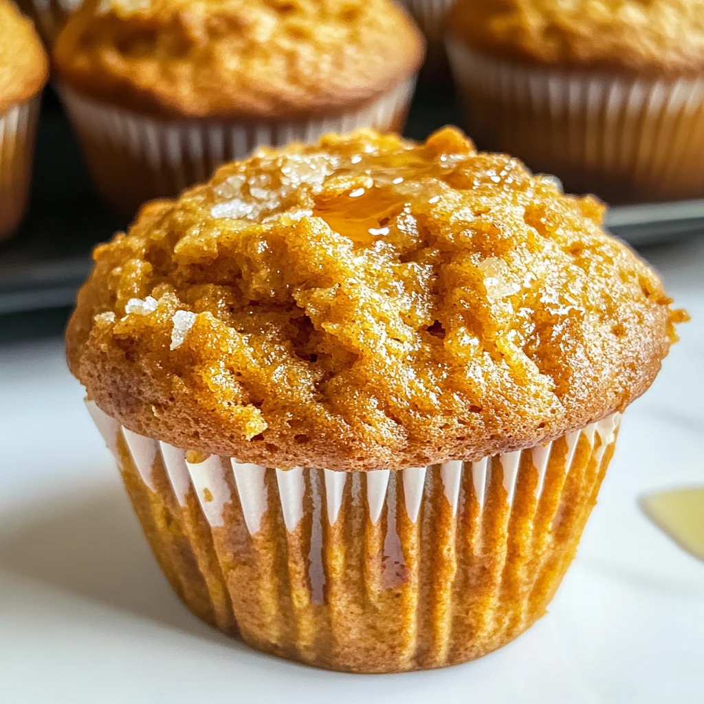 Healthy Greek Yogurt Pumpkin Muffins