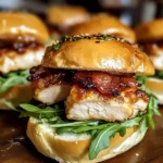 Maple Chicken Turkey Turkey Bacon Sliders