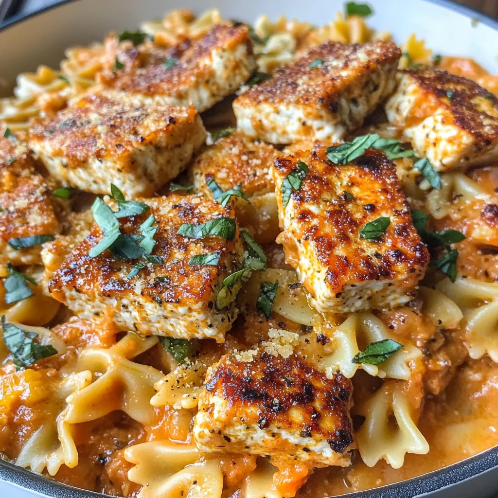 Marry Me "Chicken" Pasta (Vegan)