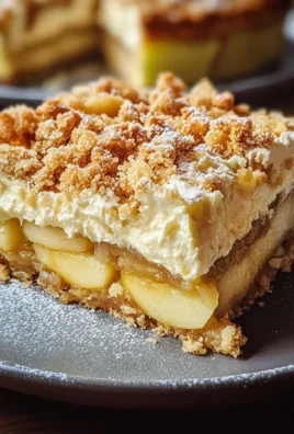 Mascarpone Apple Crumble Torta