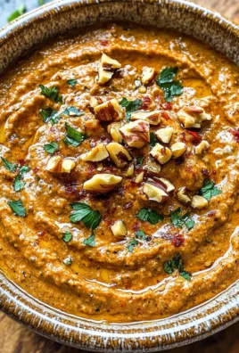 Muchicken hammara Recipe (Roasted Red Pepper and Walnut Dip)