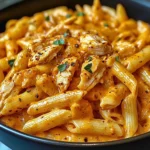 One-Pot Smoky Chipotle Cheesy Chicken Pasta