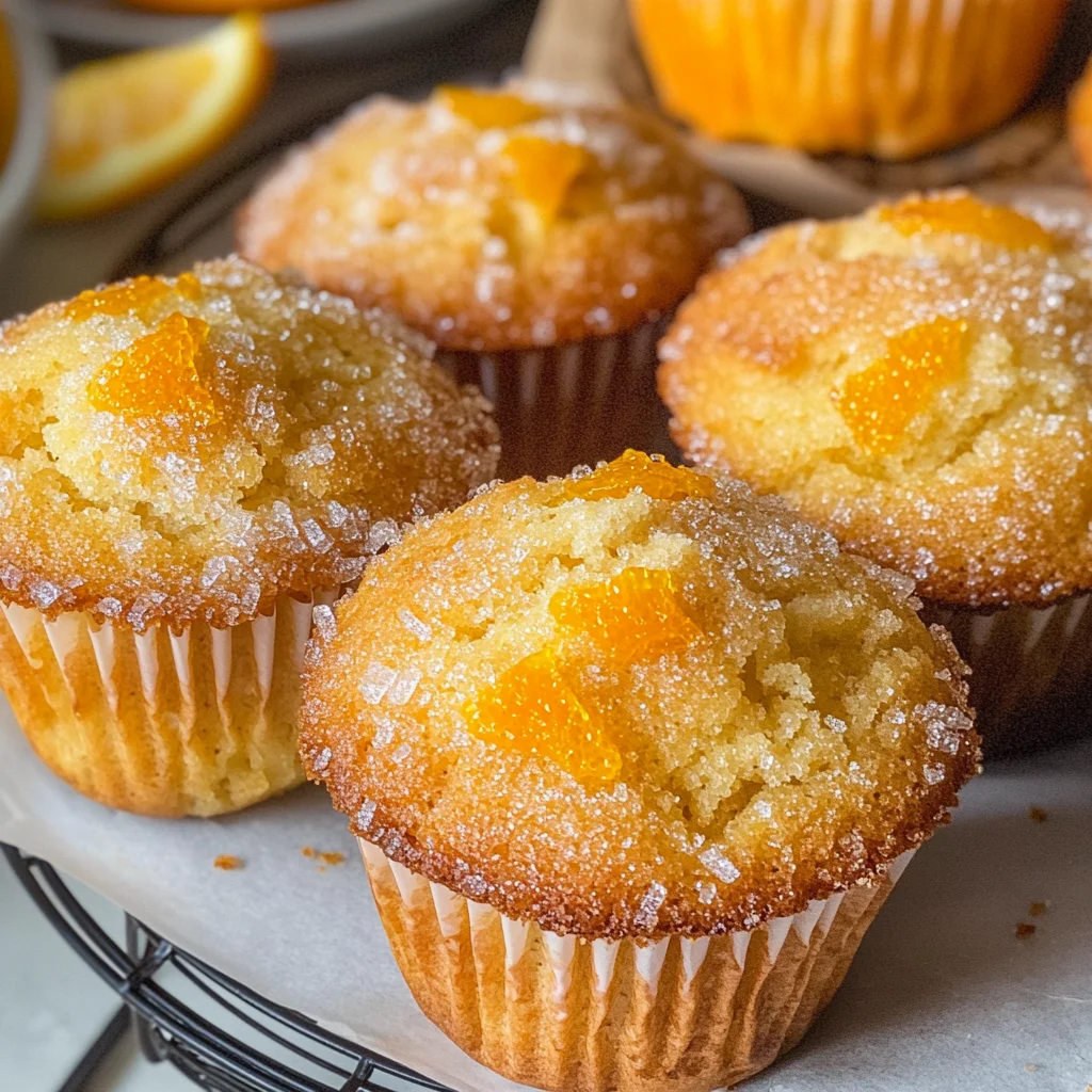 Orange and Cardamom Muffins