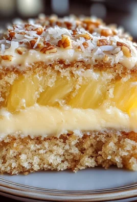 Pineapple Coconut God Bless America Cake