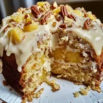 Pineapple Pecan Cream Cheese Pound Cake