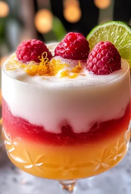 Raspberry Passionfruit Tequila Sour