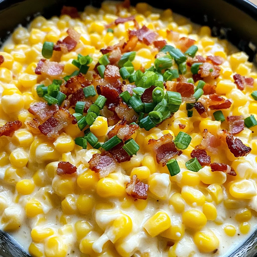 Slow Cooker Creamed Corn