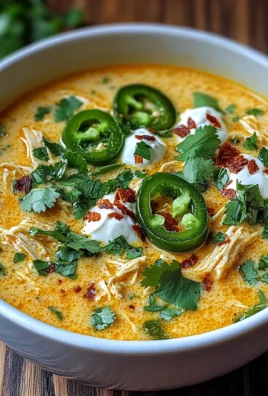 Spicy Jalapeño Popper Chicken Soup