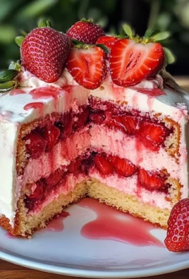 Strawberry Cream Cheese Pound Cake Recipe