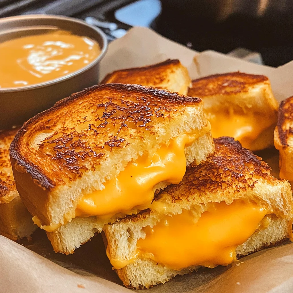This Hawaiian Roll Mini Grilled Cheese Recipe is THE. BEST.