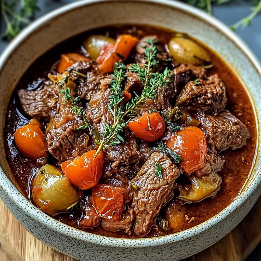 Tuscan Beef Casserole Recipe