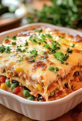 Veggie Mexican Lasagna