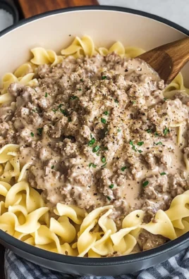 30-Minute Ground Beef Stroganoff
