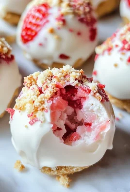 5 Ingredient Strawberry Shortcake Bites