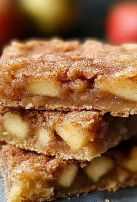 Apple Snickerdoodle Bars