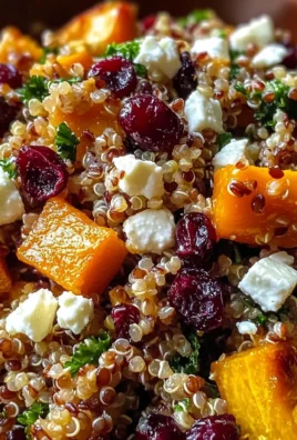 Autumn Harvest Grain Salad with Cranberries
