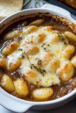 Baked French Onion Gnocchi