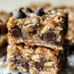 Banana Peanut Butter Oat Bars