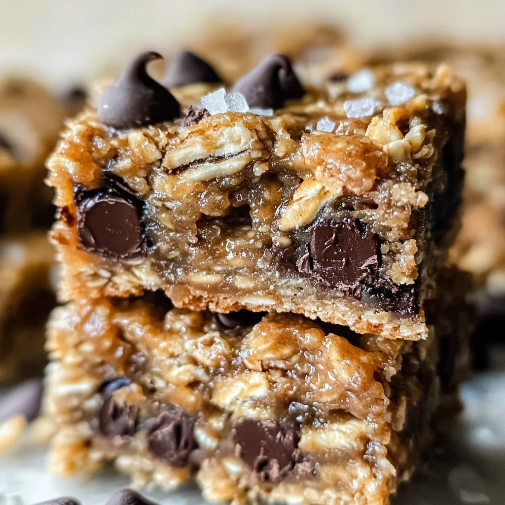 Banana Peanut Butter Oat Bars