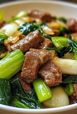 Beef and Bok Choy Stir Fry