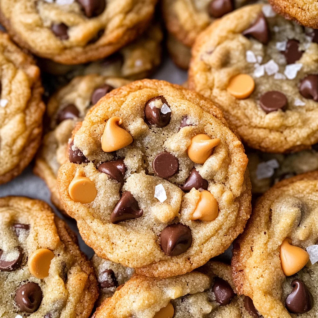 Best Ever Butterscotch Chocolate Chip Cookies (with Sea Salt)