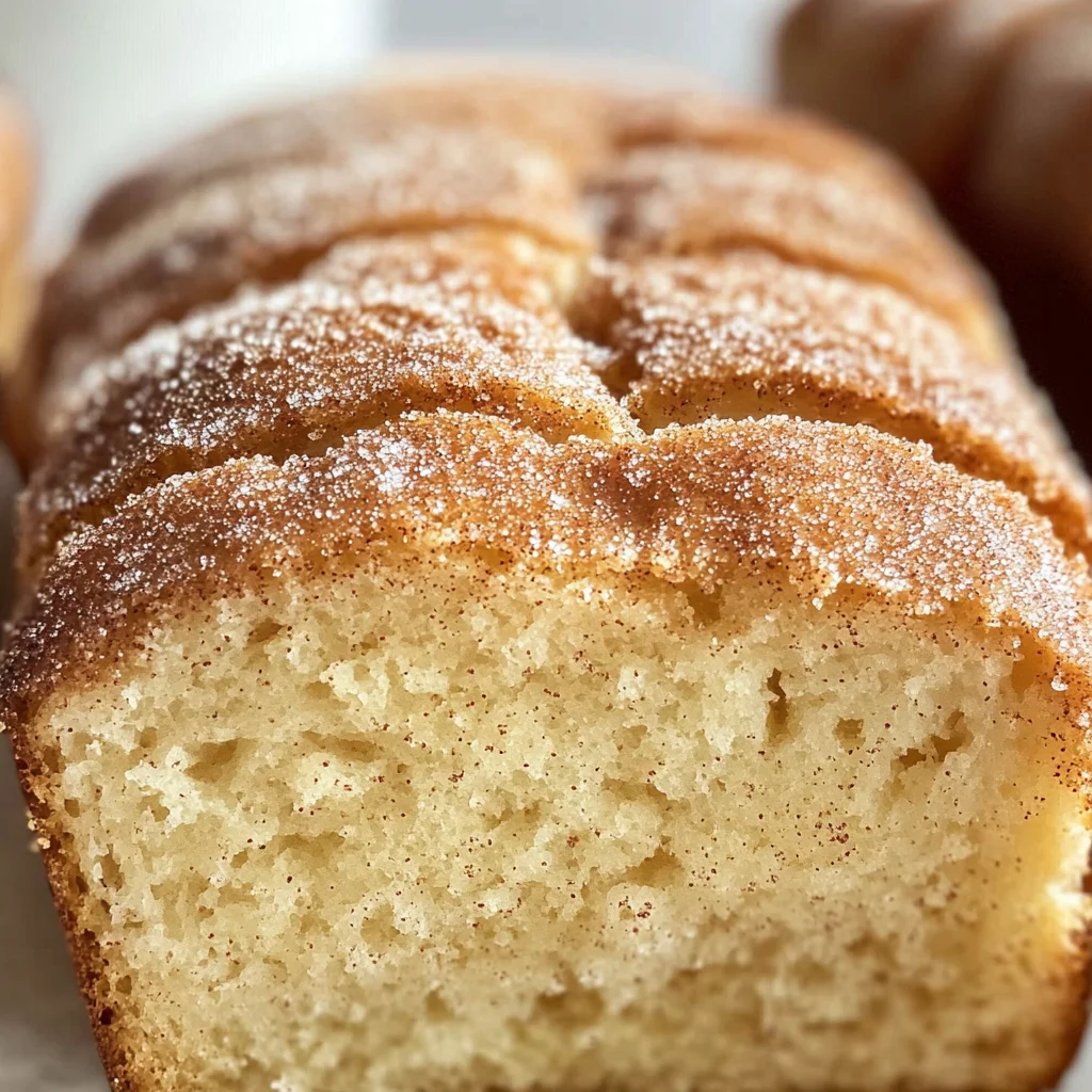 Cinnamon Sugar Donut Bread