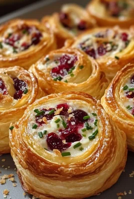 Cranberry Cream Cheese Pinwheels: A Festive Delight!