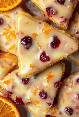 Cranberry Orange Shortbread Cookies Recipe