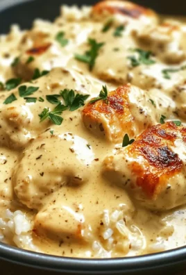 Creamy Smothered Chicken and Rice