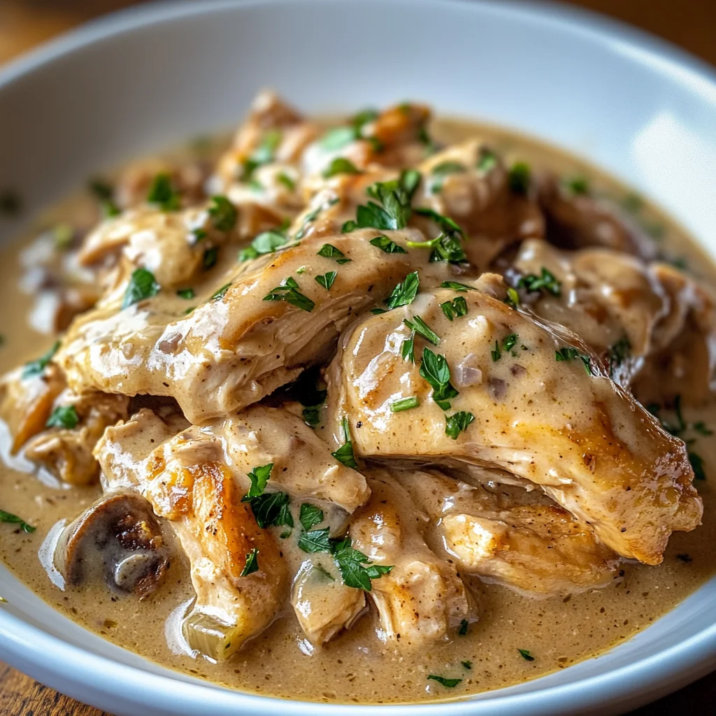 Crockpot Chicken And Gravy