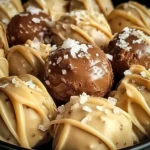Delicious Salted Caramel Fudge Truffles