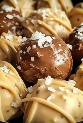 Delicious Salted Caramel Fudge Truffles