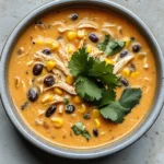 Easy Chicken, Poblano, and Black Bean Soup (Small Batch)