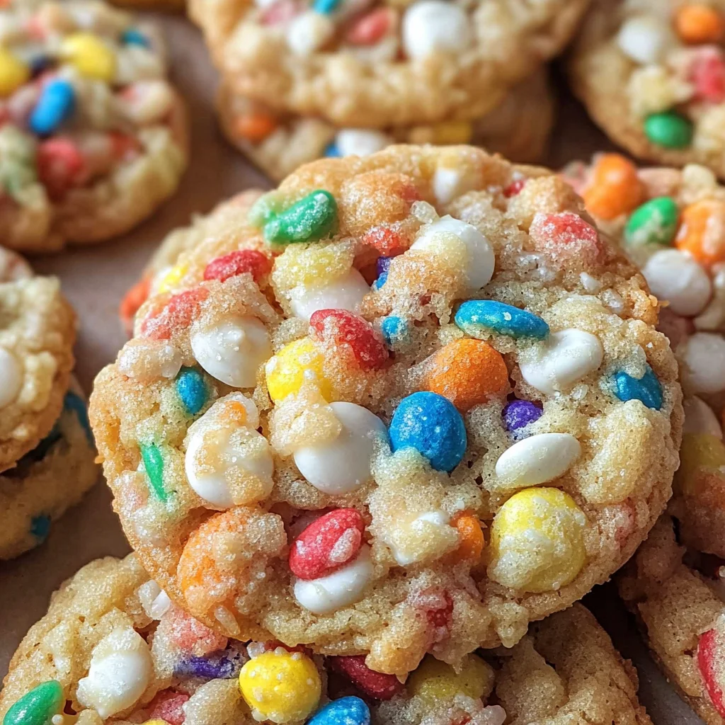 Fruity Pebble Cookies
