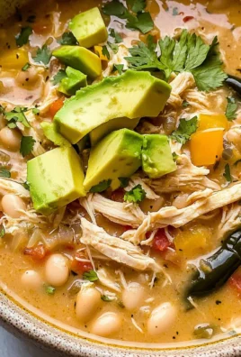 Healthy White Chicken Chili