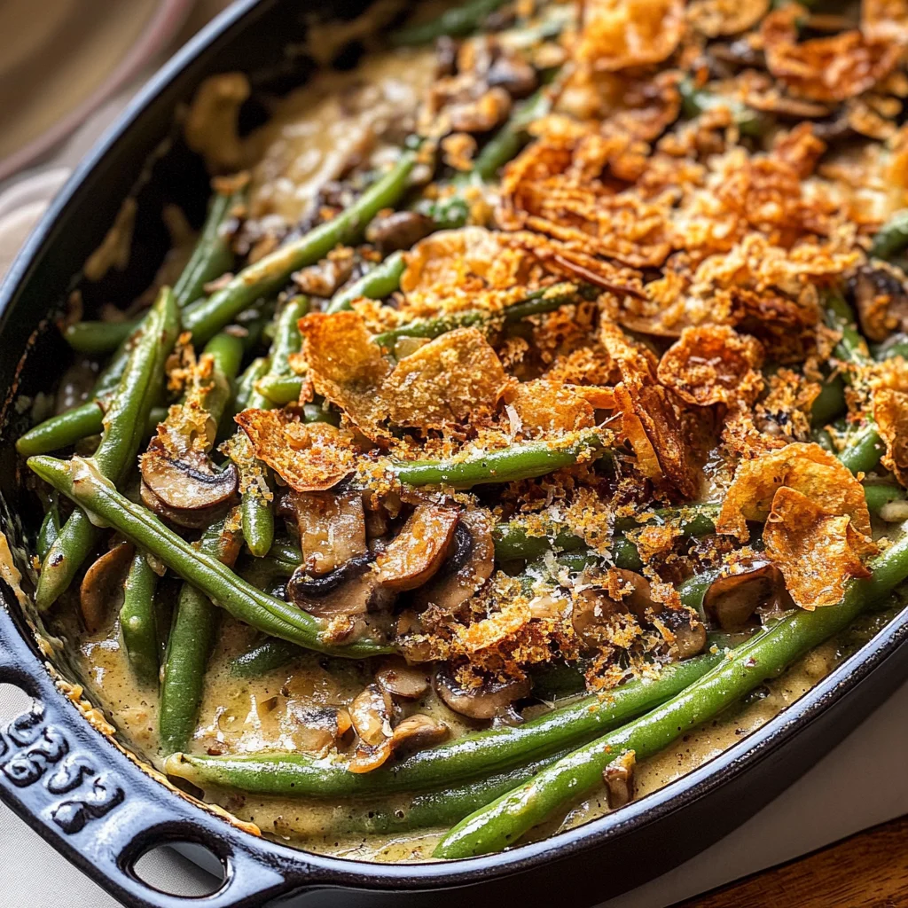 Homemade Green Bean Casserole