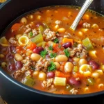 Italian Pasta Fagioli Soup
