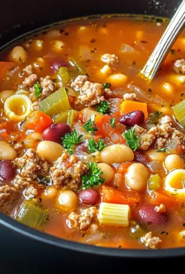 Italian Pasta Fagioli Soup