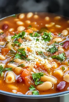 Italian Pasta Fagioli Soup Recipe