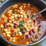 Italian Pasta Fagioli Soup Recipe