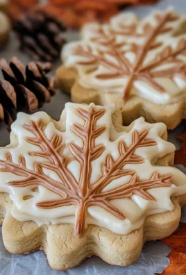 Maple Leaf Cream Cookies