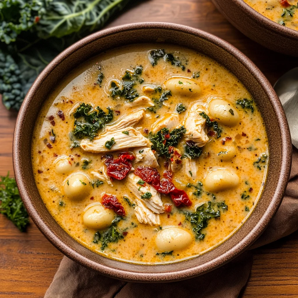 Marry Me’ Tuscan Chicken Gnocchi Soup