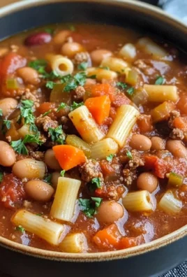 Olive Garden Copycat Pasta E Fagioli Slow Cooker Soup