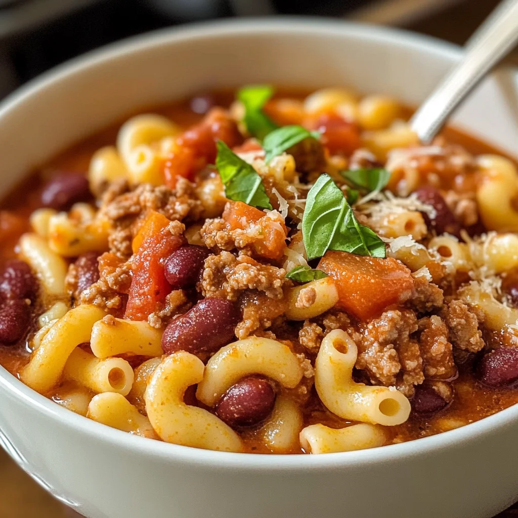 Pasta Fagioli