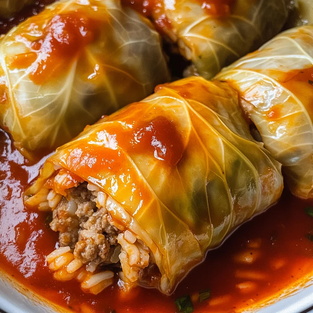 Polish Cabbage Rolls (baked in the oven)