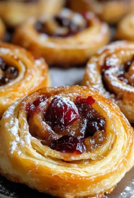 Puff Pastry Mincemeat Pinwheels