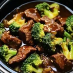 Savory Crock Pot Beef and Broccoli - Alrightwithme