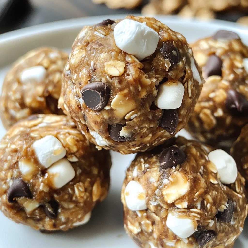 S'mores Energy Bites